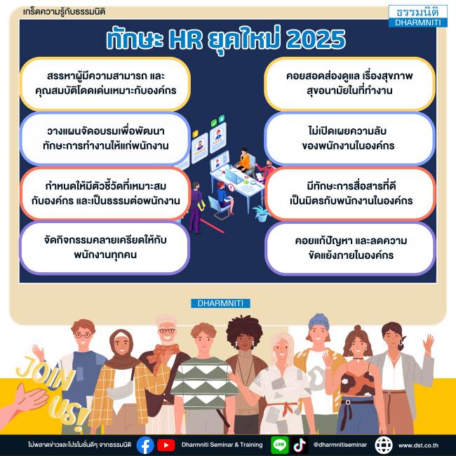 ทักษะ hr ยุคใหม่ 2025